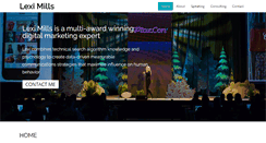 Desktop Screenshot of leximills.net