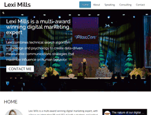 Tablet Screenshot of leximills.net